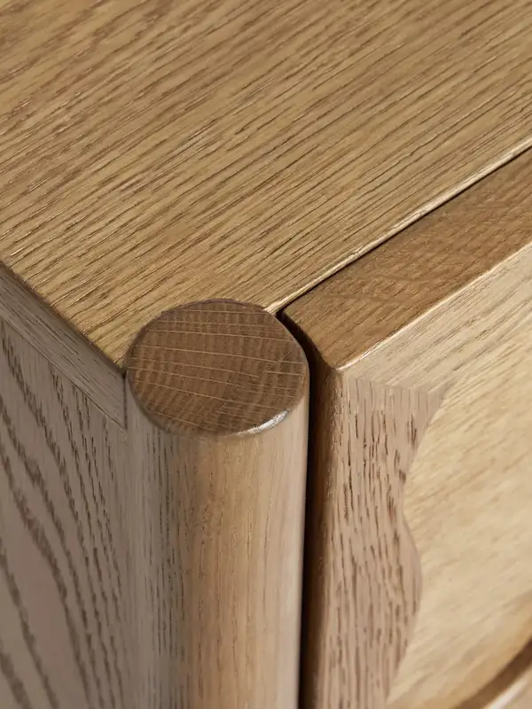 French-Inspired Solid Wood Storage Sideboard — product image 4