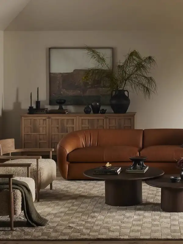 French-Inspired Solid Wood Storage Sideboard — product image 3