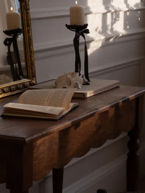French-Inspired Solid Wood Dressing Table — product image 4