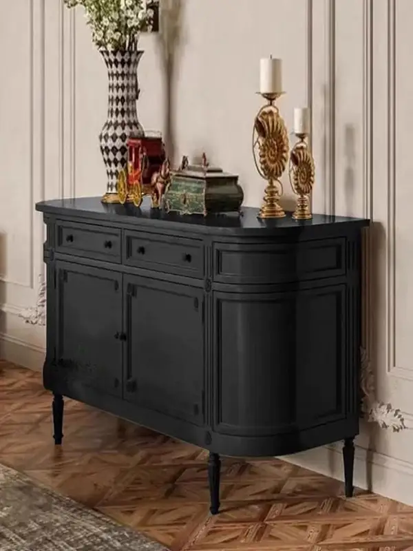 French-Inspired Solid Wood Hallway Cabinet — product image 2