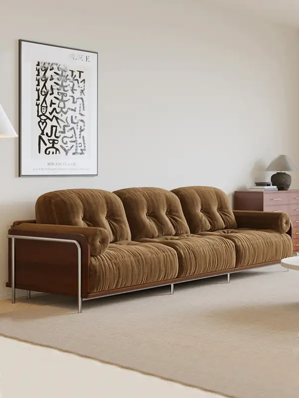 French-Inspired Upholstered Sofa — product image 1