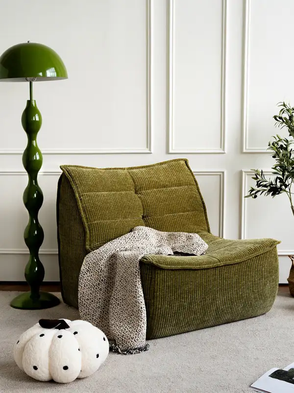 Vintage-Inspired Upholstered Sofa — product image 1