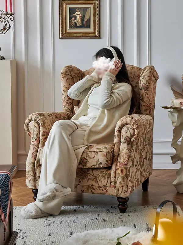 French-Inspired Upholstered Sofa — product image 3