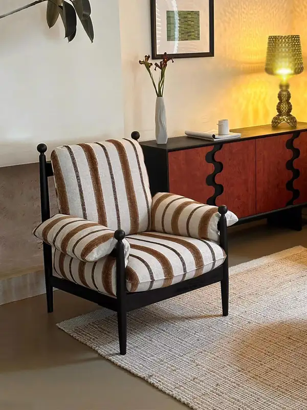 Vintage-Inspired Upholstered Sofa — product image 1