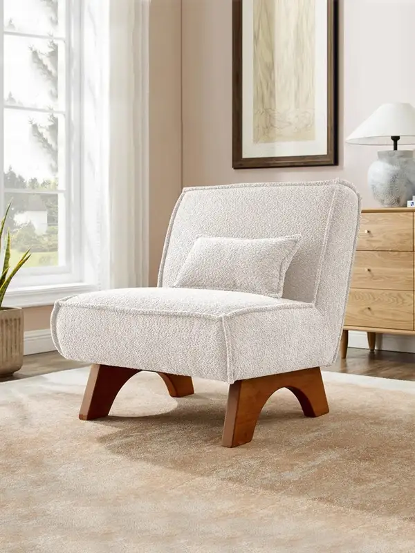Vintage-Inspired Upholstered Sofa — product image 3