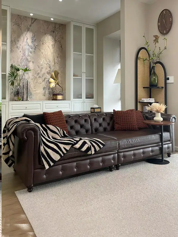 American-Style Upholstered Sofa — product image 1