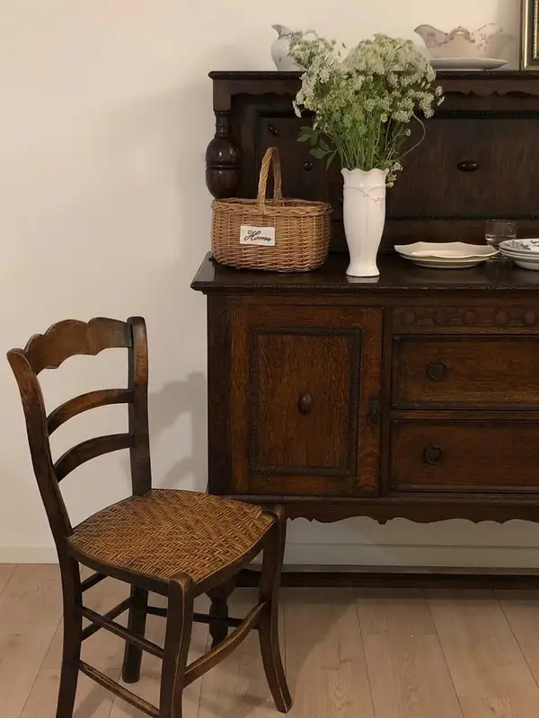 French-Inspired Solid Wood Storage Sideboard — product image 3