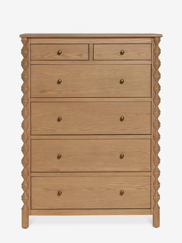 American Country Solid Wood Storage Chest of Drawers — product image 4
