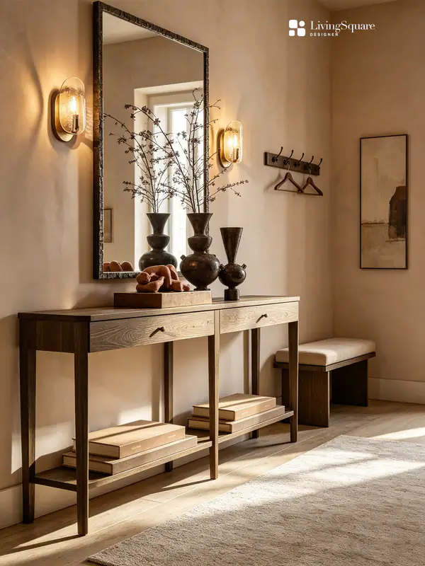 Wabi-Sabi-Inspired Console Table — product image 1