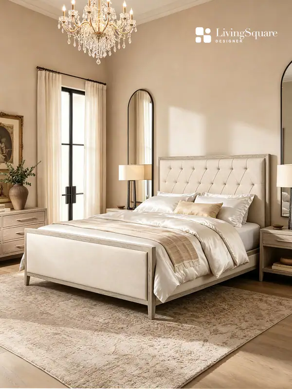 Wabi-Sabi-Inspired Bed — product image 1