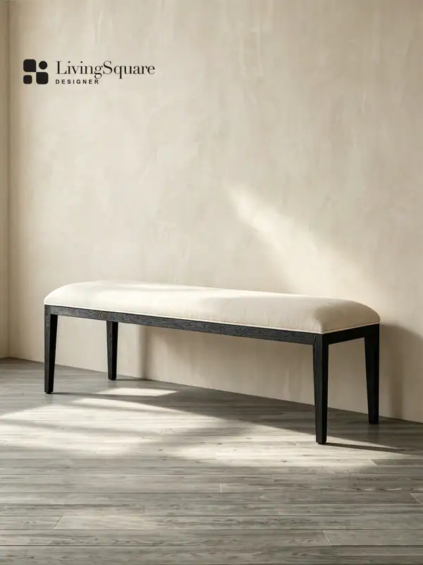 Wabi-Sabi-Inspired Entryway Bench — product image 1