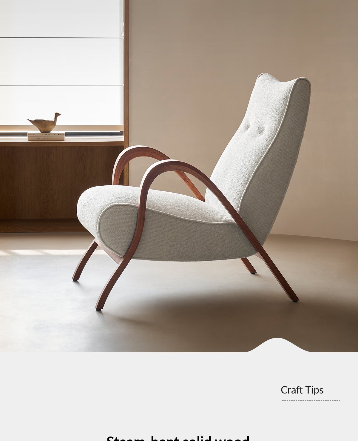 Ella Lounge Chair – Snow White — image 31