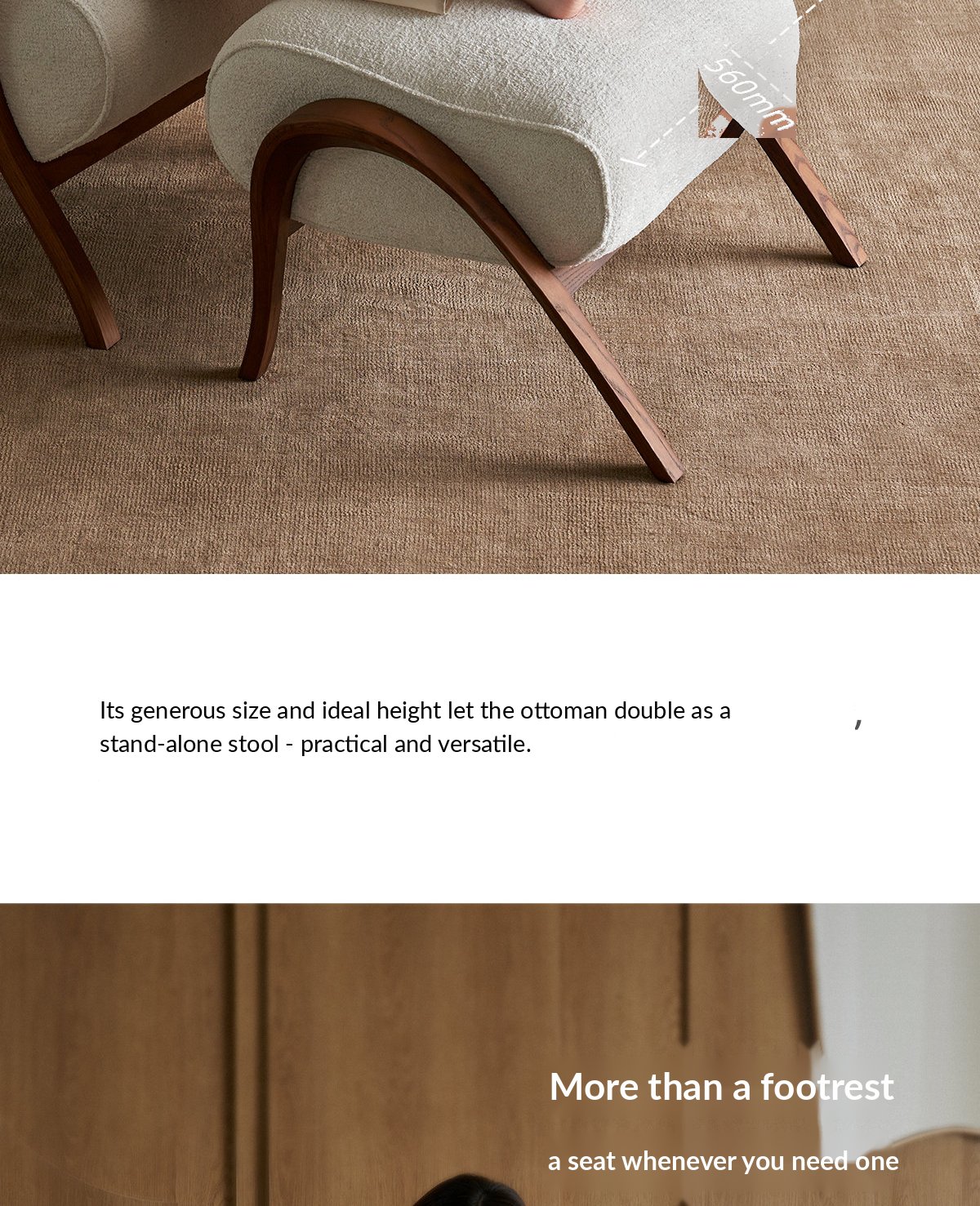 Ella Lounge Chair – Snow White — image 25