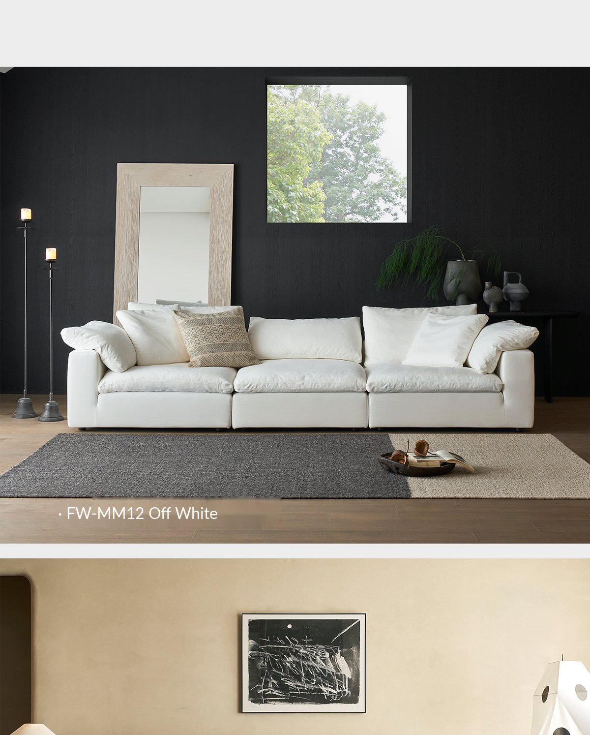 SF2365 Ottoman – Natural White — image 58