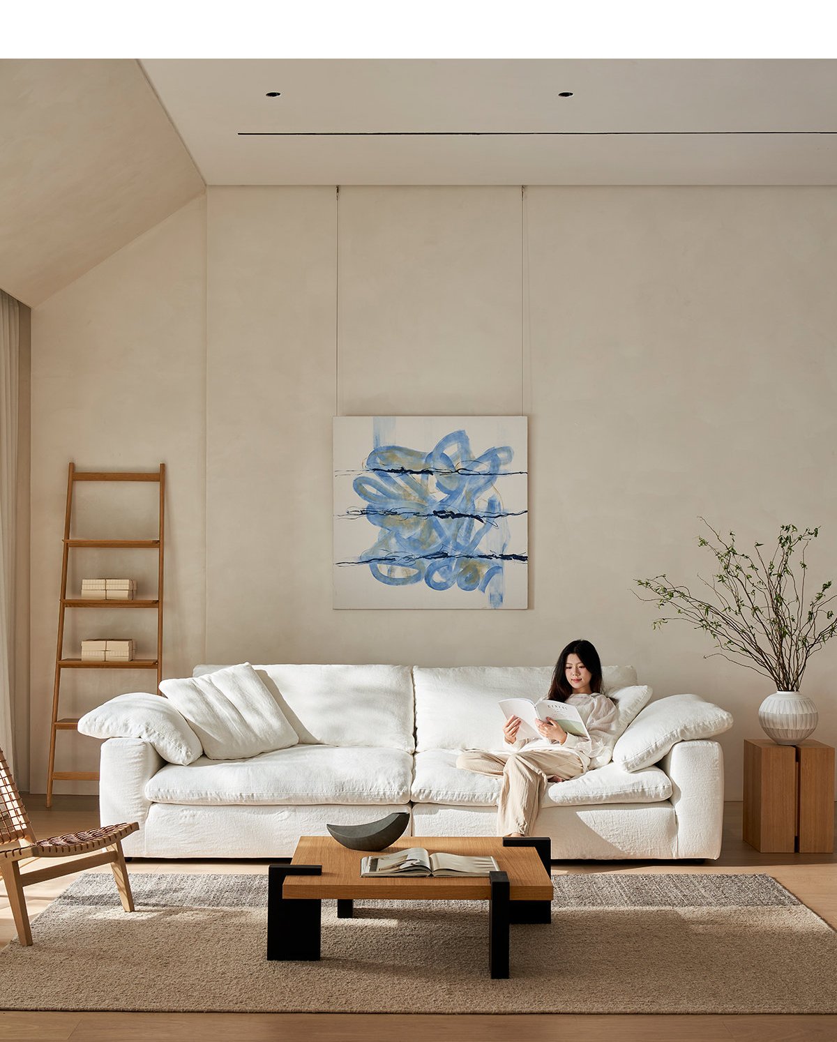 SF2365 Ottoman – Natural White — image 60