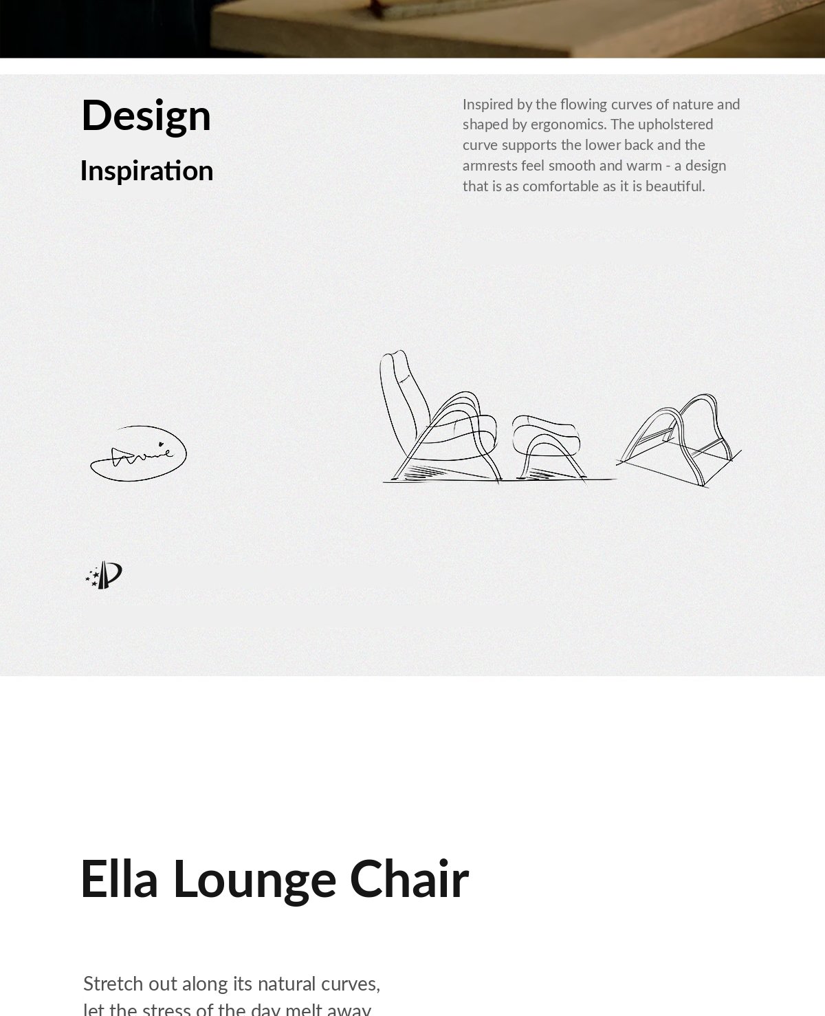 Ella Lounge Chair – Snow White — image 9
