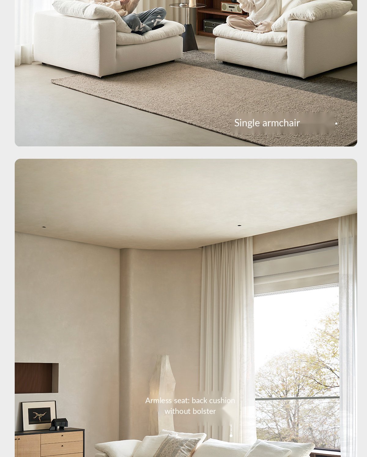 SF2365 Ottoman – Natural White — image 49