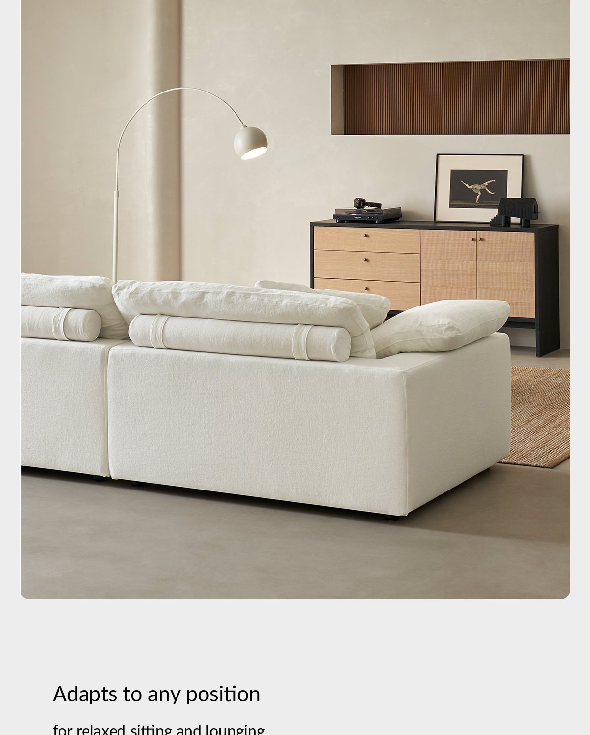 SF2365 Ottoman – Natural White — image 39